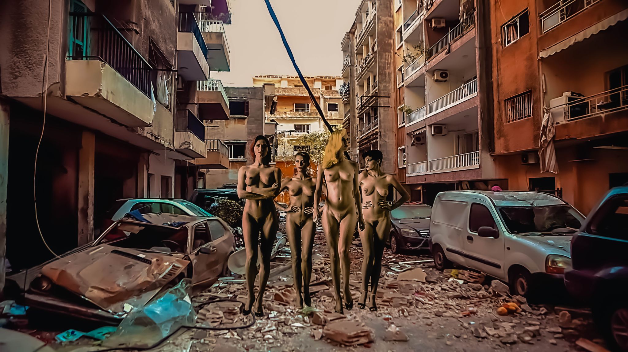 Naked in Libanon
